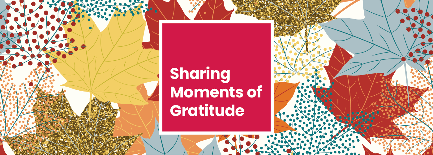 Sharing Moments of Gratitude