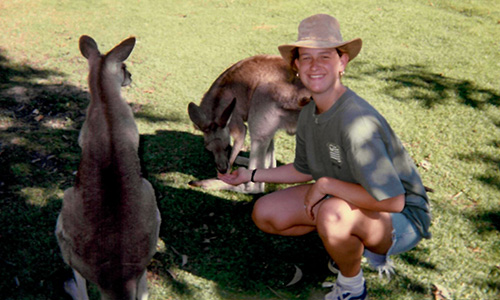 Alicia, 17, living abroad in Australia as a high school exchange student.