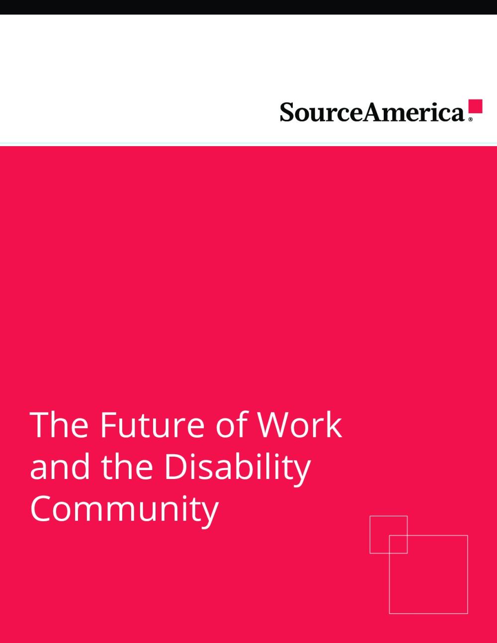 The Future of Work and the Disability Community